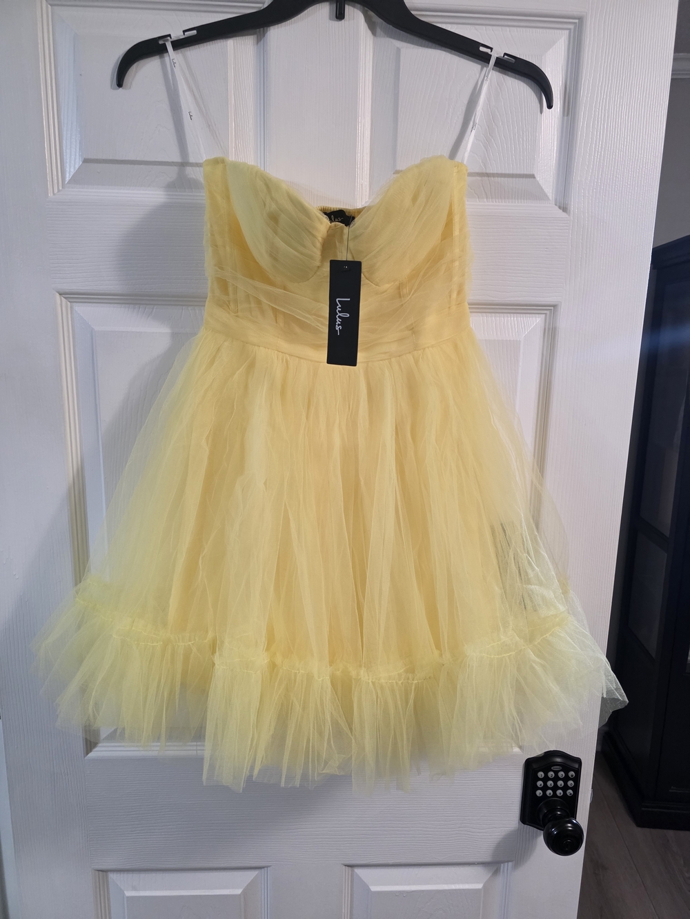 Lulu's Yellow Tulle Dress